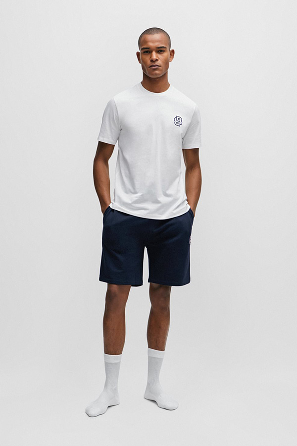 ΜΠΛΟΥΖΑ T-SHIRT BOSS - 100 ΛΕΥΚΟ